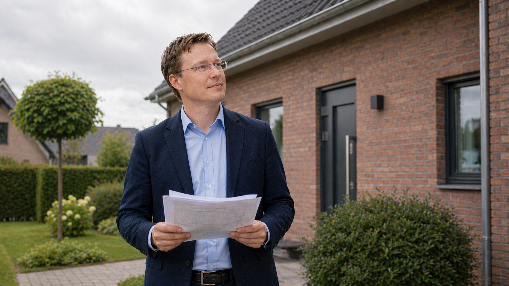 Immobiliengutachter prüft Objekt in Hannover für Verkehrswertgutachten zur Vorlage beim Finanzamt